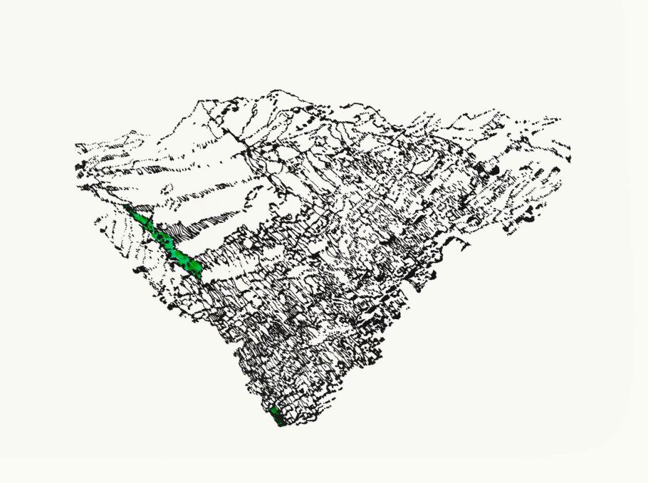 08_blunier_montagna-magica-no-23_marker-auf-klarsichtfolie_2015